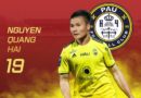 Quang Hải ra mắt tại họp báo Pau FC