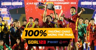 100% thưởng chào mừng SBO & BTI nhà cái Goal123