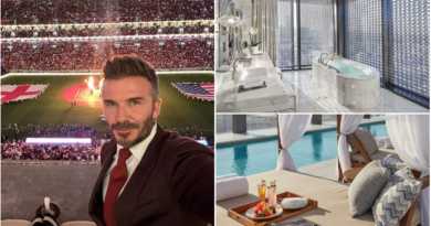 Bên trong phòng khách sạn 600 triệu đồng một đêm của David Beckham ở Qatar