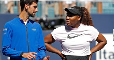 Serena được đánh giá vĩ đại hơn Djokovic