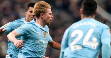 De Bruyne giúp Man City thắng ngược Newcastle