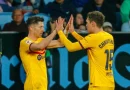 Lewandowski lập cú đúp giúp Barcelona giành 3 điểm quý giá